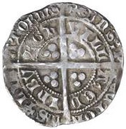 1 Groat - Robert III Heavy Coinage, 1st Issue, United Kingdom, 1390-1403 reverse image