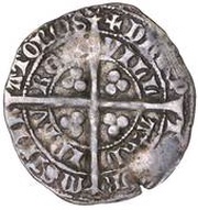1 Groat - Robert III Heavy Coinage, 1st Issue, United Kingdom, 1390-1403 reverse image