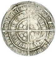 1 Groat - Robert III Heavy Coinage, 2nd Issue, United Kingdom, 1390-1403 reverse image