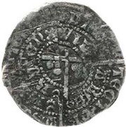 1 Groat - Robert III Heavy Coinage, 2nd Issue, United Kingdom, 1390-1403 reverse image