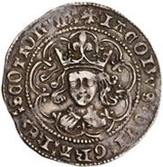 1 Groat - James II 2nd Coinage, 1st Issue obverse image