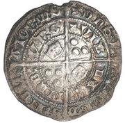 1 Groat - James II 2nd Coinage, 2nd Issue, Type II, United Kingdom, 1451-1460 reverse image