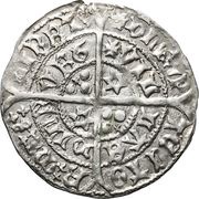 1 Groat - James III Light Issue of c.1467, United Kingdom, 1467 reverse image