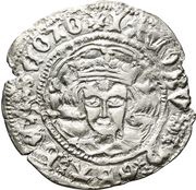 1 Groat - James III Light Issue of c.1467 obverse image
