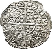 1 Groat - James III Light Issue of c.1467, United Kingdom, 1467 reverse image
