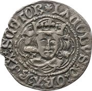 1 Groat - James III Light Issue of c.1467 obverse image