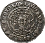 1 Groat - James III Light Issue of 1475 obverse image