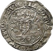 1 Groat - James III Light Issue of 1475 obverse image
