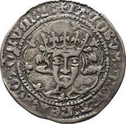 1 Groat - James III Light Issue of 1475 obverse image