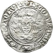 1 Groat - James III Light Issue of 1475 obverse image
