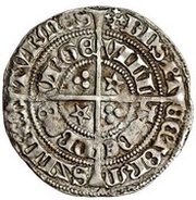 1 Groat - James III Light Issue of c.1482, United Kingdom, 1482 reverse image