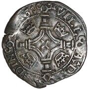 1 Plack - James IV Type IV, United Kingdom, 1488-1513 reverse image