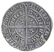 1 Groat - James IV Light Coinage, Type III, United Kingdom, 1496-1513 reverse image