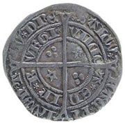 1 Groat - James IV Light Coinage, Type III, United Kingdom, 1496-1513 reverse image