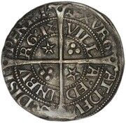 1 Groat - James IV Maundy Issue, Type IV, United Kingdom, 1512 reverse image