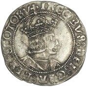 1 Groat - James V 2nd Coinage, Type I obverse image