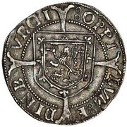 1 Groat - James V 2nd Coinage, Type II, United Kingdom, 1526-1539 reverse image