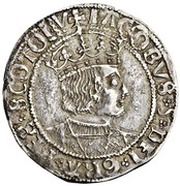1 Groat - James V 2nd Coinage, Type III obverse image