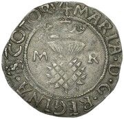 1 Bawbee - Mary I 1st Period obverse image
