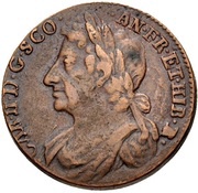 1 Bawbee - Charles II obverse image