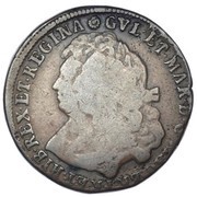1 Bawbee - William and Mary obverse image