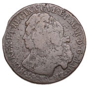 1 Bawbee - William and Mary obverse image