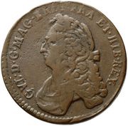 1 Bawbee - William II obverse image