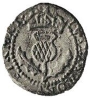 20 Pence - Charles I 2nd Coinage, United Kingdom, 1636 reverse image