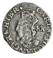 20 Pence - Charles I 3rd Coinage, 4th Issue obverse image