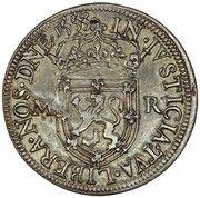 ½ Testoon - Mary I 1st Period, Type I, United Kingdom, 1553 reverse image