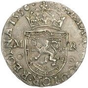 ½ Testoon - Mary I 1st Period, Type IIIa obverse image