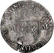½ Testoon - Mary I 3rd Period, Countermark of 1578, United Kingdom, 1561-1562 reverse image