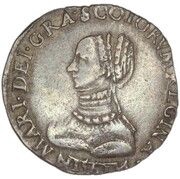 ½ Testoon - Mary I 3rd Period obverse image