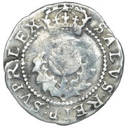 40 Pence - Charles I 2nd Coinage, United Kingdom, 1636 reverse image