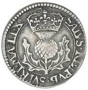 40 Pence - Charles I 3rd Coinage, 3rd Issue, United Kingdom, 1639-1641 reverse image
