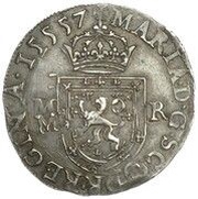 1 Testoon - Mary I 1st Period, Type IIIa obverse image