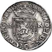1 Testoon - Mary I 1st Period, Type IIIb obverse image