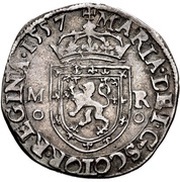 1 Testoon - Mary I 1st Period, Type IIIb obverse image