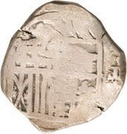 240 Réis - João IV Countermarked 4 Reales obverse image