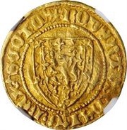 1 Demy-Lion - Robert III Heavy Coinage, 1st Issue obverse image