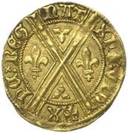 1 Demy-Lion - Robert III Heavy Coinage, 2nd Issue, United Kingdom, 1390-1403 reverse image