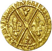 1 Demy-Lion - Robert III Light coinage, Type Ia, United Kingdom, 1403-1406 reverse image