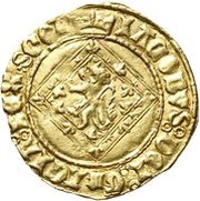 1 Demy - James II 1st Coinage, Type IVa obverse image
