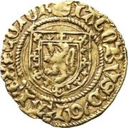 ½ Lion - James II 2nd Coinage, Type II obverse image