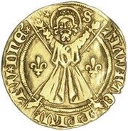 ½ Lion - James IV Type II, United Kingdom, 1488-1513 reverse image