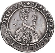 5 Shillings - James VI 7th Coinage obverse image