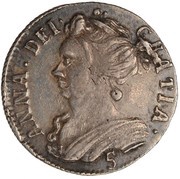 5 Shillings - Anne obverse image