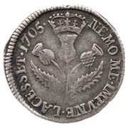 5 Shillings - Anne, United Kingdom, 1705 reverse image