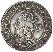 6 Shillings - Charles I 3rd Coinage, 1st Issue obverse image