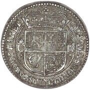 6 Shillings - Charles I 3rd Coinage, 1st Issue, United Kingdom, 1637-1638 reverse image